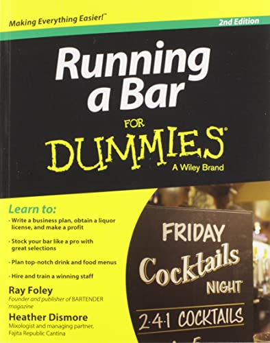 Running a Bar for Dummies (For Dummies Series) von For Dummies